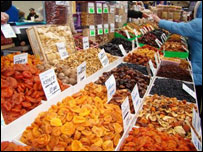 صادرات ميوه خشک افغانستان به خارج از کشور