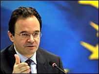 Jorgos Papakonstandinou, ministri grek i Financave