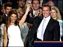 Arnold Schwarzenegger se svou ženou