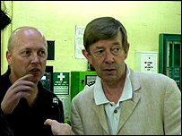 Anthony Stokes and Henry Kelly at Reading Gaol