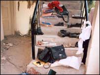 گرلز کالج کی عمارت زلزلے کے بعد