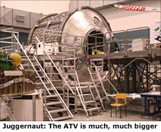 ICC for Edoardo Amaldi ATV-3