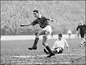 Clough scores for 'Boro in 1957