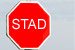 "Stad" is the Irish for "stop"