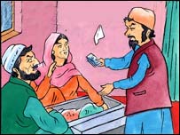 پری گل، گل محمد، سيد محمد