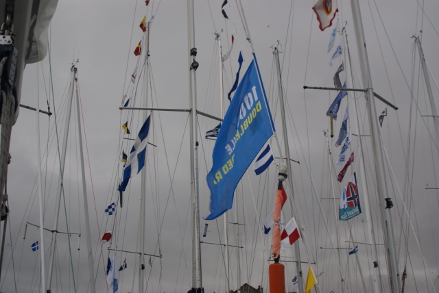 flags in Lerwick