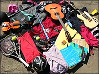 Items of school equipment