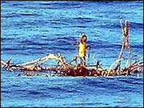 सूनामी प्रभावित