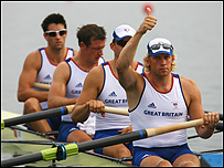 Coxless four Olympic team 2008