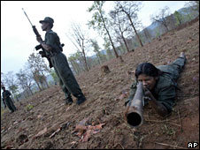 Maoist rebels in India