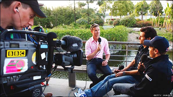 David Coulthard interviews Mark Webber and Sebastian Vettel