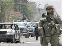 Nơi xảy ra vụ đánh bom nhắm vào đệ nhất phu nhân Iraq