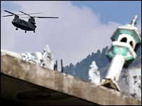 Záchranné práce v Pákistánu