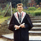 Arthur Quinn on his graduation day from Queens, July 1963