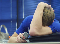 زده کوونکي او ګرځنده ټېلفون 