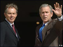Ông Bush và Blair