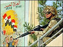 Tıkrit'teki bir ABD askeri (Arşiv)