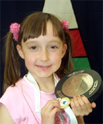 Gwenllian o Ysgol Gynradd Talgarreg, Ceredigion - unawd Cerdd Dant.