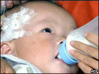China milk contamination
