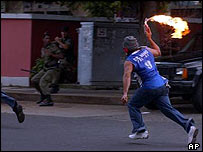 Protesto na Cidade do Panamá