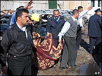 Nơi bị tấn công