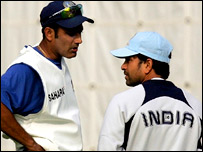 कुंबले और सचिन