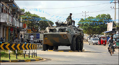 Military deployed in Puttalam (Photo: Prasad Purnimal Jayamanne)