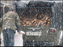 Грузини були змушені перейти з газу на дрова