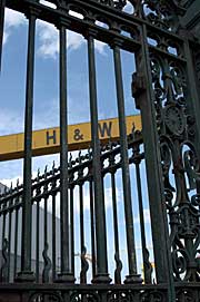 Are the great Harland & Wolff shipyard gates likely to close soon for the very last time?