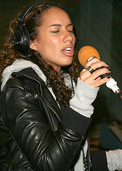Leona Lewis in the Live Lounge