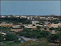 Vista parcial da Cidade da Praia