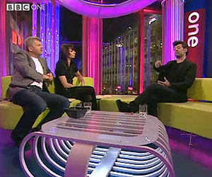 Andy Serkis in the studio