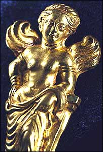 يکی از آثار تاريخی در موزه کابل