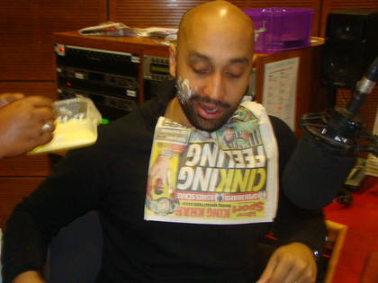 The smell is too pungent and Tommy can't take no more