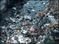 پولی تھین کا ڈھیر