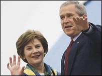George Bush ve Laura Bush