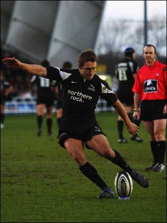 Jonny Wilkinson Newcastle v Worcester Warriors