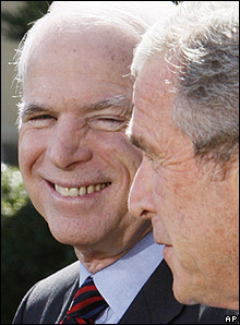 McCain y Bush