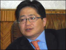 Bộ trưởng Khoáng sản và Năng lượng D. Zorigt