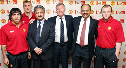 मैनचेस्टर यूनाइटेड और एयरटेल में क़रार