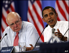 باراک اووباما اور پال وولکر