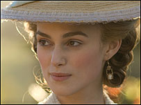 The Duchess starring Keira Knightley (Picture: Nick Wall)