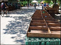 Alimentos apreendidos em Havana (Foto: Raquel Pérez)