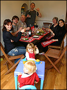 Family Christmas in Ruddington