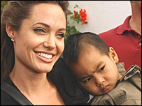 angelina with maddox