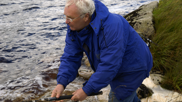 Bob McCormack fishing