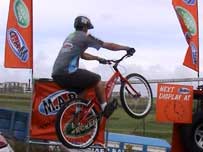 Biking at the Boardmasters