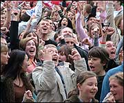 Watching sport on the Big Screen