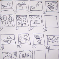 Paratoadau ar gyfer ffilm animeiddiedig Uned Bryn Llwyd