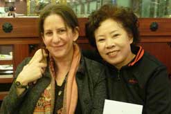 Barbara Demick and Mrs Song